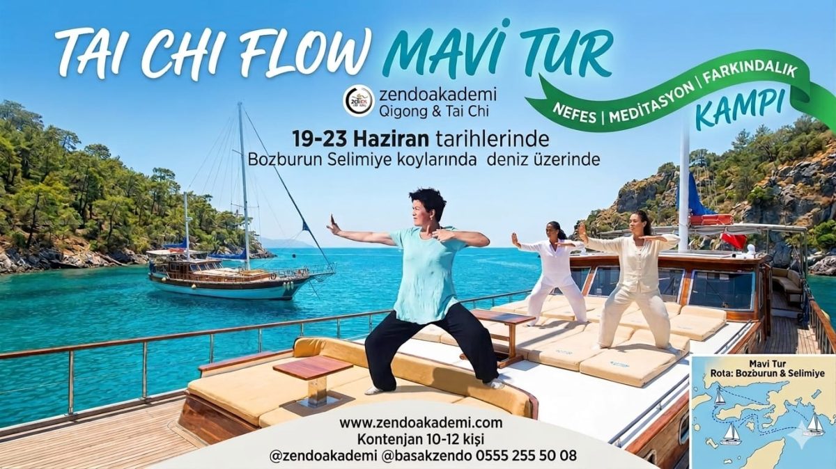 Tai Chi Yoga enerjisiyle Mavi Yolculuk 19-23 Haziran